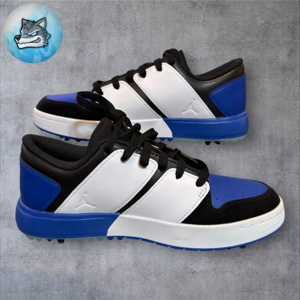 Nike Air Jordan NU Retro 1 Golf Royal Blue White FZ4153-004 Mens Sz 8 Shoes New